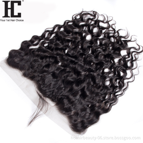 Water Wave Bundles With Closure Brazilian Hair Weave Bundles With Closure Remy Human Hair 3 Bundles With Frontal